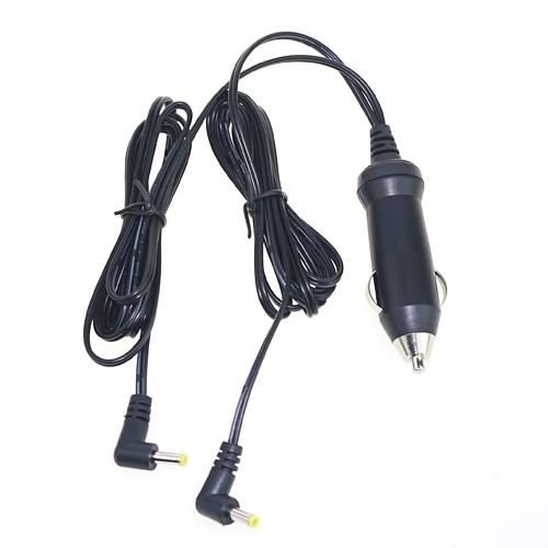 DirectNine Basics Compatible Replacement Car Adapter for Emerson PDE 2725N Two Dual Screen DVD Auto Charger Power Cord
