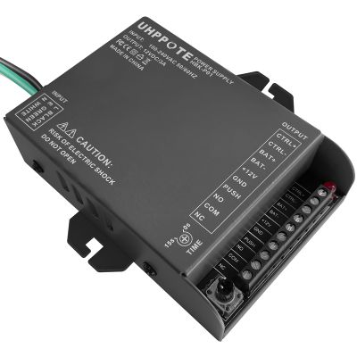 UHPPOTE Access Control Power Supply 12V for Door Electric Lock Intercom Camera Doorbell (Input:110-240VAC Output:12VDC)