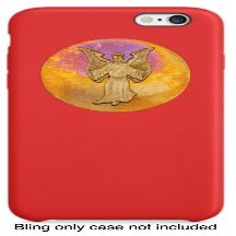 Angel of Light Made in The USA Gift Quality Bling! personalizes Smartphones, cellphones, Cases etc. Good Luck Charm, Lucky Charm, Amulet and Touchstone Best Gift 2015 Under $20