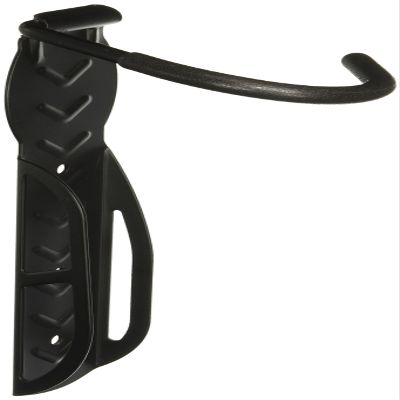 CargoLoc 32518 Wall Mount Bicycle Hook/Hanger , Black