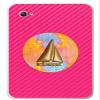 Sailboat & Sun. Made in The USA Gift Quality Bling personalizes Smartphones, cellphones, Cases etc. Good Luck Charm, Lucky Charm, Amulet and Touchstone Best Gift 2015 Under $15 view 3