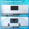 Acoustic Audio AA5171 5.1 Surround Sound Bluetooth Home Entertainment System view 3