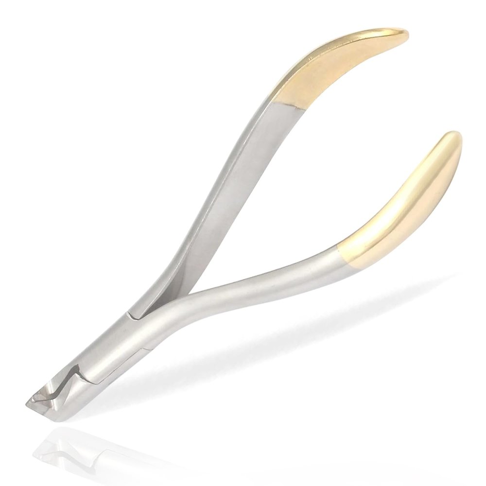 AAProTools Mini Head TC Distal End Cutter Pliers Safety Hold & Cut Hard And Soft Wire Orthodontic