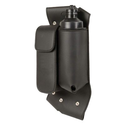 Milwaukee SH591-BLK-LF Black Left and Right Leather Crash Bar Bag