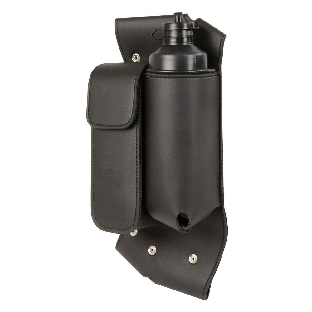 Milwaukee SH591-BLK-LF Black Left and Right Leather Crash Bar Bag