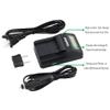 Kastar Fast Charger for LP-E6 LP-E6N & EOS 60D 60Da EOS 70D XC10, EOS 5D Mark II 5D Mark III 5D Mark IV, EOS 5DS 5DS R, EOS 6D 7D Mark II, BG-E14 BG-E13 BG-E11 BG-E9 BG-E7 BG-E6 Grip view 3