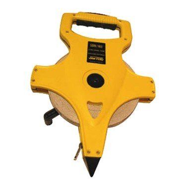 TAG Open Reel Fiberglass Measuring Tape, 300 Feet, ABS Frame