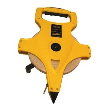 TAG Open Reel Fiberglass Measuring Tape, 300 Feet, ABS Frame