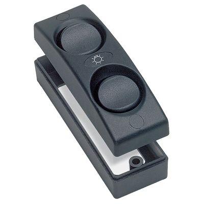 BEP 1101-BK On/Off Double Interior Switch, Black