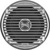 Jensen MS6007SR 6.5" Coaxial Waterproof Speaker, Silver, 60 watts max Power handling, Sensitivity @ 1W/1 Meter 88dB, Frequency Response 65Hz-20kHz, Nominal Impedance 4 Ohms view 1