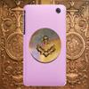 CROSSBONES, SKULL & LAURELS. Made in the USA gift quality BLING personalizes smartphones, cellphones, cases etc. Good luck charm, lucky charm, amulet and touchstone Best Gift 2015 under $15 view 2