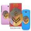 CROSSBONES, SKULL & LAURELS. Made in the USA gift quality BLING personalizes smartphones, cellphones, cases etc. Good luck charm, lucky charm, amulet and touchstone Best Gift 2015 under $15 view 4