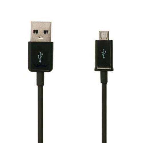 SANOXY (2 Pack 3ft (Three FEET) Premium [High Speed] USB 2.0 - Micro USB to USB Cable, A Male to Micro B Charge and Sync Black Cable Cord for Android, (Value Pack), Black