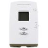 Honeywell TH1210DV1007 Pro 1000 Heat Pump Thermostat, Vertical, Non-Programmable, Premier White, Plastic, 4.688" x 1.125" x 2.875" view 1