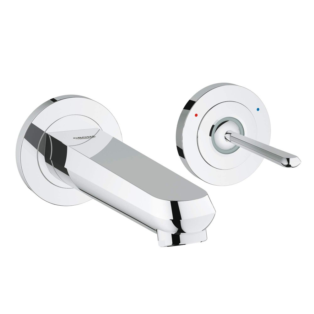 Grohe 19968000 Eurodisc Joystick M-Grobe 2-Hole Washbasin Mixer, 170 mm