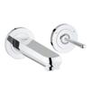 Grohe 19968000 Eurodisc Joystick M-Grobe 2-Hole Washbasin Mixer, 170 mm view 1