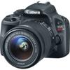 Canon EOS Rebel SL1 Digital SLR with 18-55mm STM + 75-300mm f/4-5.6 III Lens Bundle (Black) view 3