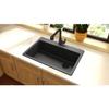 Elkay ELG13322MC0 Quartz Classic Mocha Single Bowl Drop-in Sink view 2