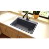 Elkay ELG13322MC0 Quartz Classic Mocha Single Bowl Drop-in Sink view 4
