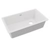 Elkay Quartz Classic ELGU13322WH0 White Single Bowl Undermount Sink view 1