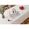 Elkay Quartz Classic ELGU13322WH0 White Single Bowl Undermount Sink view 2