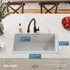 Elkay Quartz Classic ELGU13322WH0 White Single Bowl Undermount Sink view 4