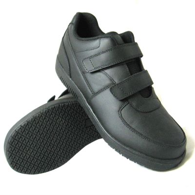 GENUINE GRIP 230-10.5W Shoes,Women,Hook-and-Loop,Black,PR