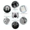 LZHOME 2-Pack Deformable LED Garage Ceiling Lights, 9000 Lumens, 82W CRI 80, Adjustable Shop Lighting (No Motion Activated) view 3
