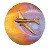 Airplane Vintage DC-3. Made in The USA Gift Quality Bling personalizes Smartphones, cellphones, Cases etc. Good Luck Charm, Lucky Charm, Amulet and Touchstone Best Gift 2015 Under $15 view 1
