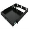 RAISING ELECTRONICS 1U Rack Mount Sliding Keyboard Tray Cantilever for Server Data Network Rack view 1