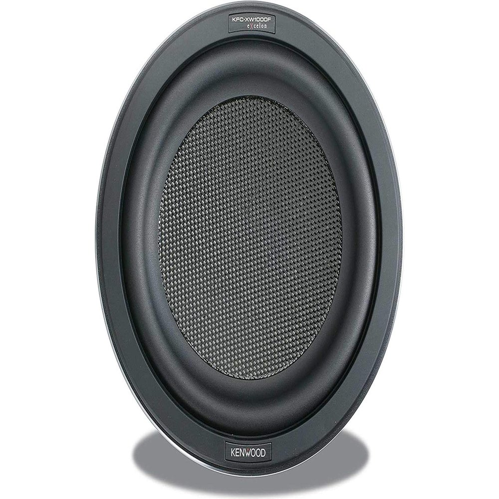 Kenwood Excelon KFC-XW1000F 10-Inch 1000 Watt Shallow Mount Car Subwoofer
