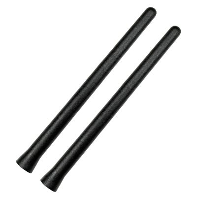 The Original 6 3/4 Inch for Harley Davidson Touring Electra Glide Ultra Limited FLHTK (2010-2023) - 2 Pack - Short Rubber Antenna - Premium Reception - German Engineered