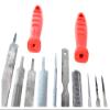 ARTESIA TOOL 12 Piece Professional File Set | 10 Files & 2 Interchangeable Handles | Diverse Shapes | Vinyl Case | 10" (25.4 cm) to 6" (15.2 cm) Lengths | Comprehensive Tool Collection view 3