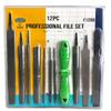 ARTESIA TOOL 12 Piece Professional File Set | 10 Files & 2 Interchangeable Handles | Diverse Shapes | Vinyl Case | 10" (25.4 cm) to 6" (15.2 cm) Lengths | Comprehensive Tool Collection view 4