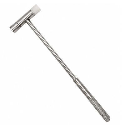 1 Ounce all Metal Steel/Nylon Head Hammer / Mallet With Textured Handle by Hawk