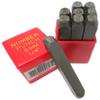 BENCH WIZARD 9 Piece Number Stamp Set | 1/8" (3mm) Size | Forged Metal | Interchangeable 6 & 9 | Organized in Plastic Box | Jewelry & Metal Personalization view 1