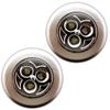 GLOW PRO 2 Pack Push Light | Push On/Push Off | Large Reflector | 3 Ultra Bright LEDs | Small and Compact Design | Batteries Not Included view 1