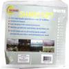 SUN GUARD 7' x 20' White Sunshade Net | UV-Stabilized & 70-75% Sunlight Blockage | Reinforced, Double-Stitched Corners | 7 ft x 20 ft (2.1 m x 6.1 m) | Lightweight & Easy Hanging view 4