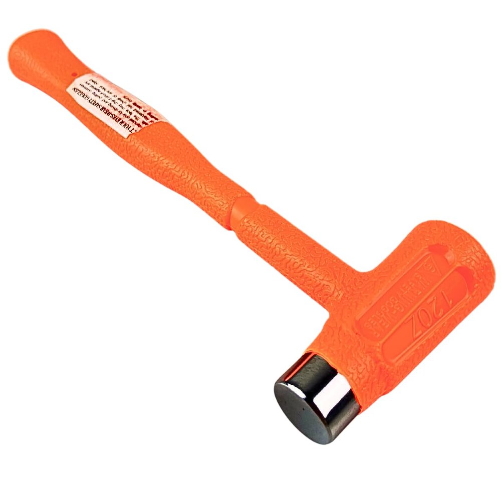 ARTESIA TOOL 8.5" (21.6 cm) Dead Blow Hammer | Dual-Head 12 Ounce Weight | PVC & Alloy Construction | Ergonomic Non-Slip Grip | Ideal for Leather & Woodwork