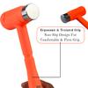 ARTESIA TOOL 8.5" (21.6 cm) Dead Blow Hammer | Dual-Head 12 Ounce Weight | PVC & Alloy Construction | Ergonomic Non-Slip Grip | Ideal for Leather & Woodwork view 2