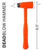 ARTESIA TOOL 8.5" (21.6 cm) Dead Blow Hammer | Dual-Head 12 Ounce Weight | PVC & Alloy Construction | Ergonomic Non-Slip Grip | Ideal for Leather & Woodwork view 3