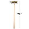 BENCH WIZARD 8.5" Brass Head Hammer | 1/2" Dome And Flat Striking Surfaces | 2.4 Ounce Hammer | Great For Shaping, Forming, and Flattening All Kinds of Metals view 4