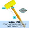 ARTESIA TOOL 10.75" (27.3 cm) Yellow Nylon Head Hammer | Non-marring 1" (4.1 cm) Striking Surface | Lightweight 7.3 oz (207 g) | Preferred by Jewelers & Metalsmiths view 4