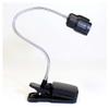 FAROL Adjustable Clip-On Lamp with Twin 3-LED Rotating Lights and Bendable Neck: FL-18176 view 2