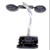 FAROL Adjustable Clip-On Lamp with Twin 3-LED Rotating Lights and Bendable Neck: FL-18176 view 3