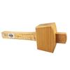 ARTESIA TOOL | Large Wooden Mallet | 2.25" (5.7 cm) x 2 7/8" (7.3 cm) Surface | For Carpentry & Masonry | Solid Wood view 4