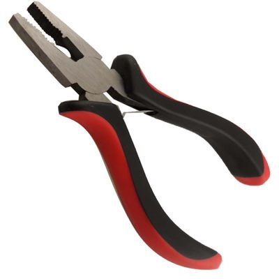 PLIER KING 4.5" (11.4 cm) Lineman Pliers | Drop Forged Strength | Double Spring Action | Dual Colored Comfort Grip