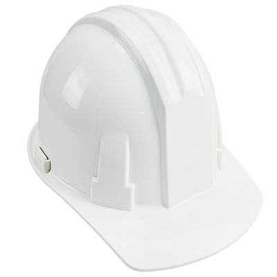 BRITEGUARD White OSHA Approved Adult Sized Hard Hat | ANSI Z89.1 Certified | Adjustable Strap for Custom Fit | Durable ABS Construction | Soft Padded Front Strap