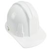 BRITEGUARD White OSHA Approved Adult Sized Hard Hat | ANSI Z89.1 Certified | Adjustable Strap for Custom Fit | Durable ABS Construction | Soft Padded Front Strap view 1