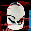 BRITEGUARD White OSHA Approved Adult Sized Hard Hat | ANSI Z89.1 Certified | Adjustable Strap for Custom Fit | Durable ABS Construction | Soft Padded Front Strap view 4